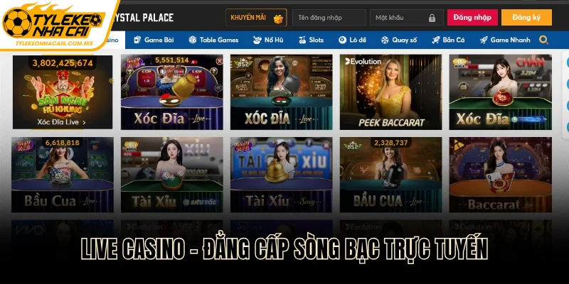 Chơi live casino trực tuyến tại nhà cái NET88